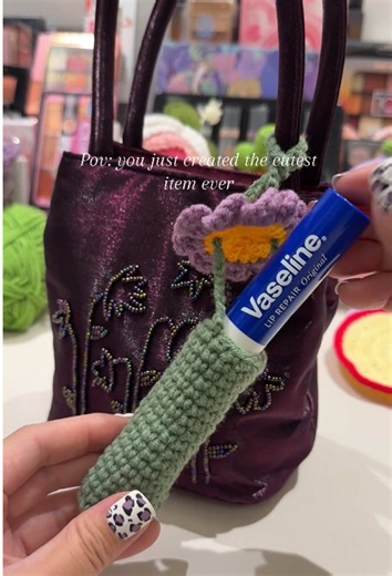 Create an Adorable Crochet Lip Balm Holder