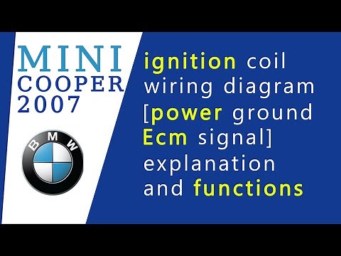2007 Mini Cooper ignition Coil Wiring Diagram [Power, Ground, Ecm Signal] explanation and Functions