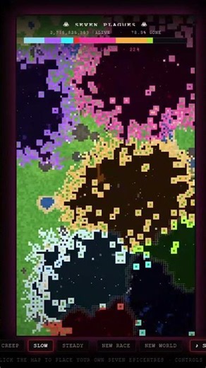 Which Virus Consumes Earth First? 🦠 7-Way Infection War #shorts #oddlysatisfying #pixelart #pixel