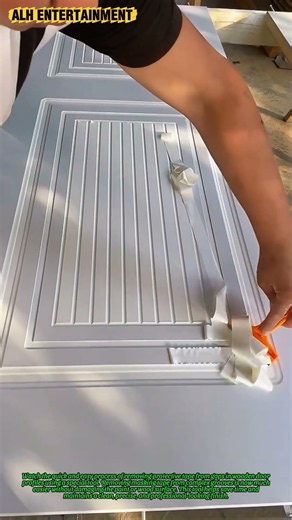 Door Profile Tape Removal Tool | Fast & Neat Masking Tape Removal Solution #shorts