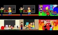 Mix of 6 videos from youtube : Kidaroo and Scary Voice and Eric and Alan and Wiseguy and Shouty  Earrape Angry 3