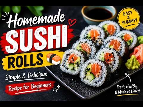 Quick & Easy Sushi Recipe | Anyone Can Make This!