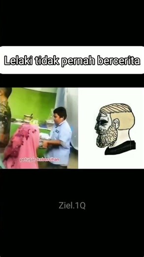 Lelaki tidak pernah bercerita #memes #okkyboy #ramandan #puasa