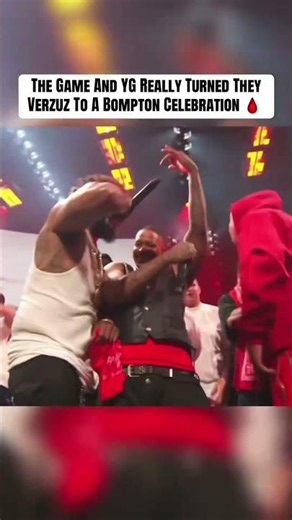 The Game And YG Turned Their Verzuz Into A Bompton Celebration 🩸🔥 #Shorts