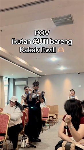 weekend bareng @KAKAKITWILL di CUTI Jakarta hari ini seru bangettt 🥰 sesuai amanat, kalau mau upload pake filter biar kita ga kaya beruk wkwk #fyp #kakakitwill #hohe #adml #pov