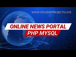 Online News Portal PHP MySQL script