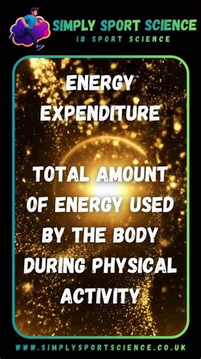 #SimplySportsScience: #IB Sport Science Edition - What is Energy Expenditure?