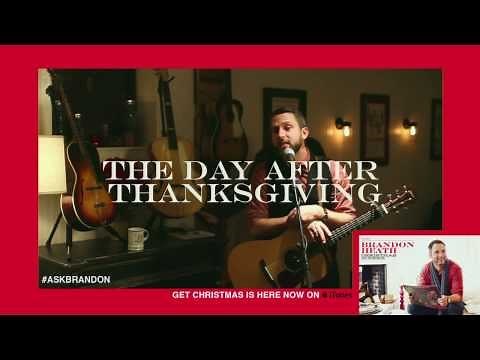 Brandon Heath - The Day After Thanksgiving - Live