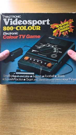 Does this 1ST Gen Console Still Work - Prinztronic Videosport 800-Colour