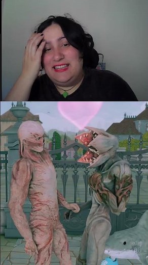 😱 Vecna ​​and Demogorgon's child in Sims 4! What is this?👶 #sims4 #vecna #demogorgon #strangerthings