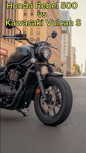 Honda Rebel 500 vs Kawasaki Vulcan S