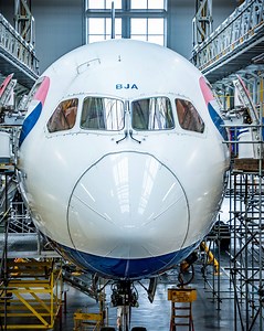 75K views · 827 reactions | Our first Boeing 787-8 has completed its retrofit ✈️✨ From stripping out the old interior to installing brand-new cabins, our British Airways Engineering Wales team share a behind-the-scenes look at the journey G-ZBJA has been on. Visit the link in the comments to watch the full video. | British Airways | Facebook