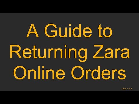 A Guide to Returning Zara Online Orders