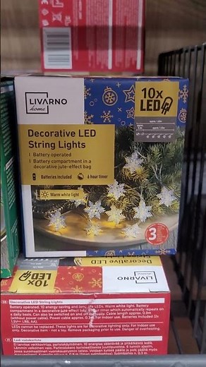 LIVARNO home LIDL LED Garland with Figurines led 1
