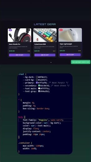 how to build an order product page using html css and javascript #coding #programming #css