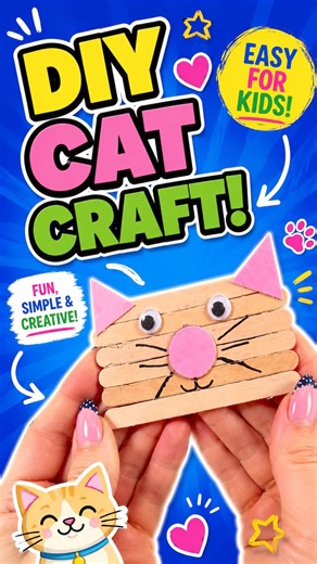 DIY Moving Paper Carrot Craft for Kids 🐱 Fun & Interactive Tutorial #diy #craft #craftyfun #kids
