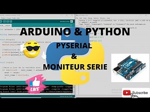 ARDUINO & PYTHON : PYSERIAL & MONITEUR SERIE / CONTRÔLE DES LEDS