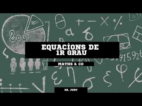 Equacions de 1r grau nivell fàcil
