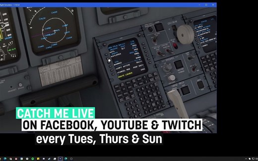 【YouTube】模拟飞行2020-如何为Aerosoft-CRJ-导入Simbrief-FlightPlan-飞行计划导入教程（机翻带中英字幕）