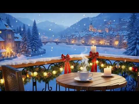 4k-Late-Night Coffee Shop Ambience with Gentle Jazz |Relaxing Music for Writing, Study & Deep Focus
