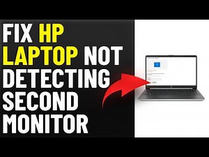 How To Fix HP Laptop Not Detecting Second Monitor (Simple Guide To Troubleshoot The Issue)
