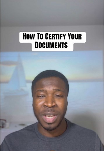 Get Documents Certified for School & Visa