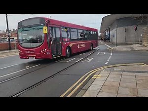 Buses in Wolverhampton city Centre