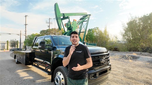 The baller hauler - Ford F450 ramp truck from Hodges Haulers + $0 mod - Miata wink the right way, takes 90 seconds