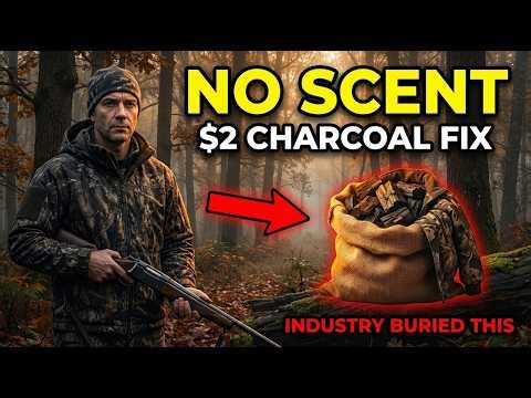 $2 Charcoal KILLS Human Scent on Boots, Clothes and Gear in SECONDS. Hunting Industry BURIED It.