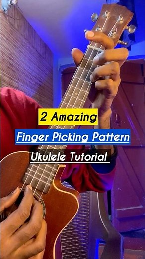 2 Beautiful finger picking pattern on ukulele - Super Ukulele lesson #shorts