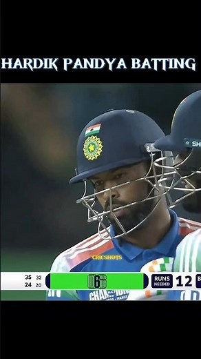 Hardik Pandya Power Batting 🔥 #HardikPandya