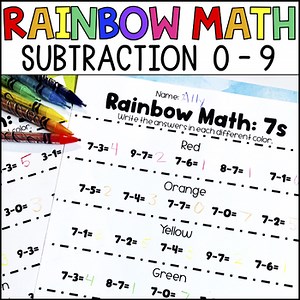 Math Fact Fluency | Subtraction Practice Worksheet