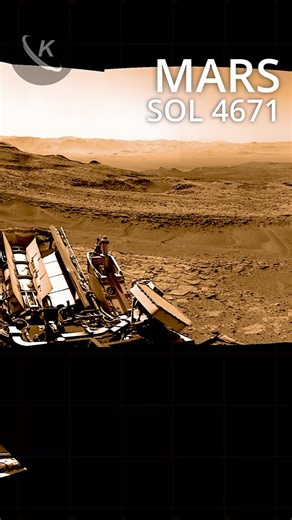 Panorama Newest Pictures of Mars NASA Rover #mars #shorts
