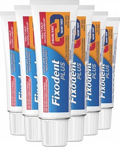 Fixodent Plus - Voordeelverpakking 6x40 g - Kleefpasta | bol