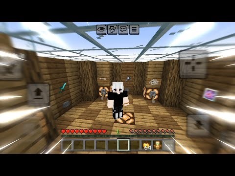 Map PvP Practices With Bot in Minecraft | Minecraft bedrock map