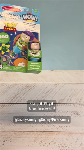 Sea and space adventures in one?! Kiddos can create their own Disney mash-up adventures with the new Melissa & Doug Sticker WOW! Activity Pads, featuring Ariel and Buzz Lightyear. 🧜‍♀️ 🛰️ Disney Family Disney Pixar Get yours here: https://brnw.ch/21x07vzhttps://brnw.ch/21x07vy | Melissa & Doug