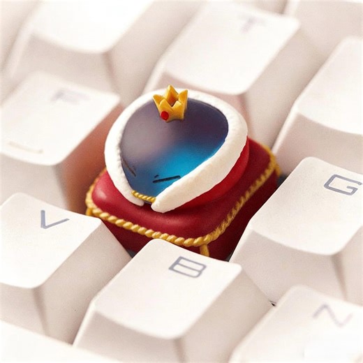 Blue Blob Artisan Keyboard Cap: Custom Keycap for RGB Keyboard - Etsy