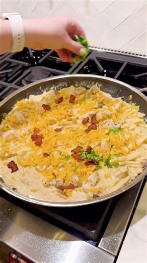 Chicken Bacon Ranch Pasta