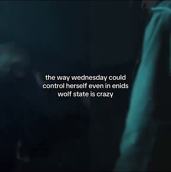 The Incredible Control of Wednesday in Enid's Wolf State