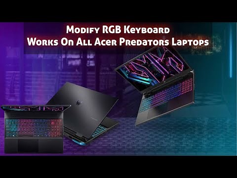 How To Change RGB Keyboard Lighting in Acer Predator Helios Neo 16 Keyboard | RGB Keyboard