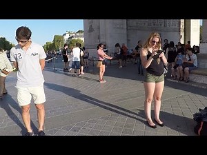 Arc de Triomphe Visual Walk Tour HD 1080p (60 fps)
