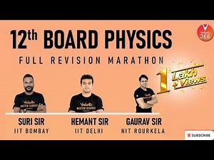 Physics Class 12 Board 2020 Exam: Full Revision 🏆| CBSE Class 12 Physics | 12th Physics ‪@JEEVedantu‬