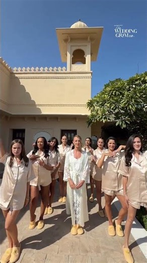 A Bride in White, A Squad in Sync | The Transition Everyone Loves