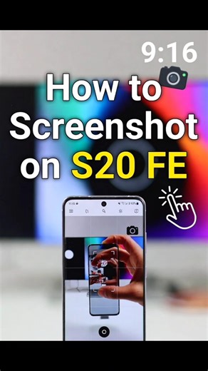 how to take screenshot on your Samsung s20fe 5G #smartphone