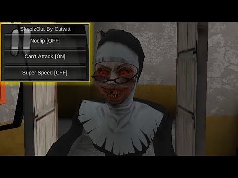 How to Noclip in New Evil Nun Update 1.1.6 | Evil Nun Mod Menu Gameplay