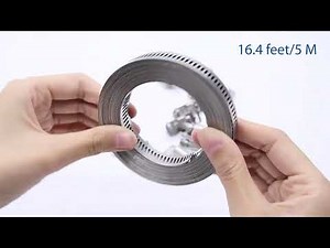 Teach you how to use 304 stainless steel hose clamps, come and learn!