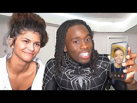 Kai Cenat Facetimes Celebrities With Zendaya!