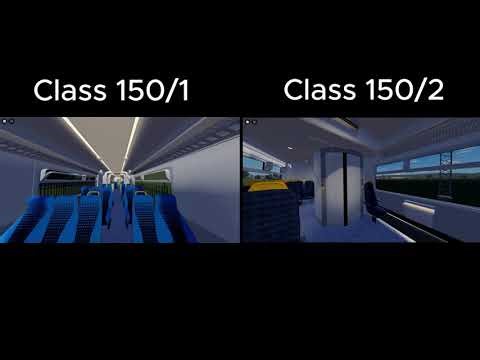 Touring the difference between Class 150/1 and Class 150/2 in BR