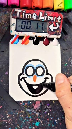 Drawing OLAF in 30Sec(Frozen)