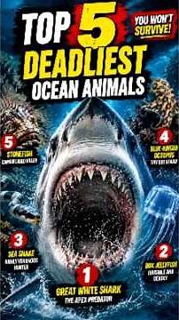 Top 5 deadliest Ocean Animals